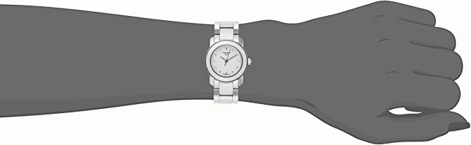Tissot Women's T064.210.22.016.00 White Dial T Trend Watch