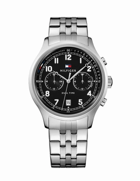 Tommy Hilfiger Mens Emerson Watch - Stainless Steel - Bracelet - Date