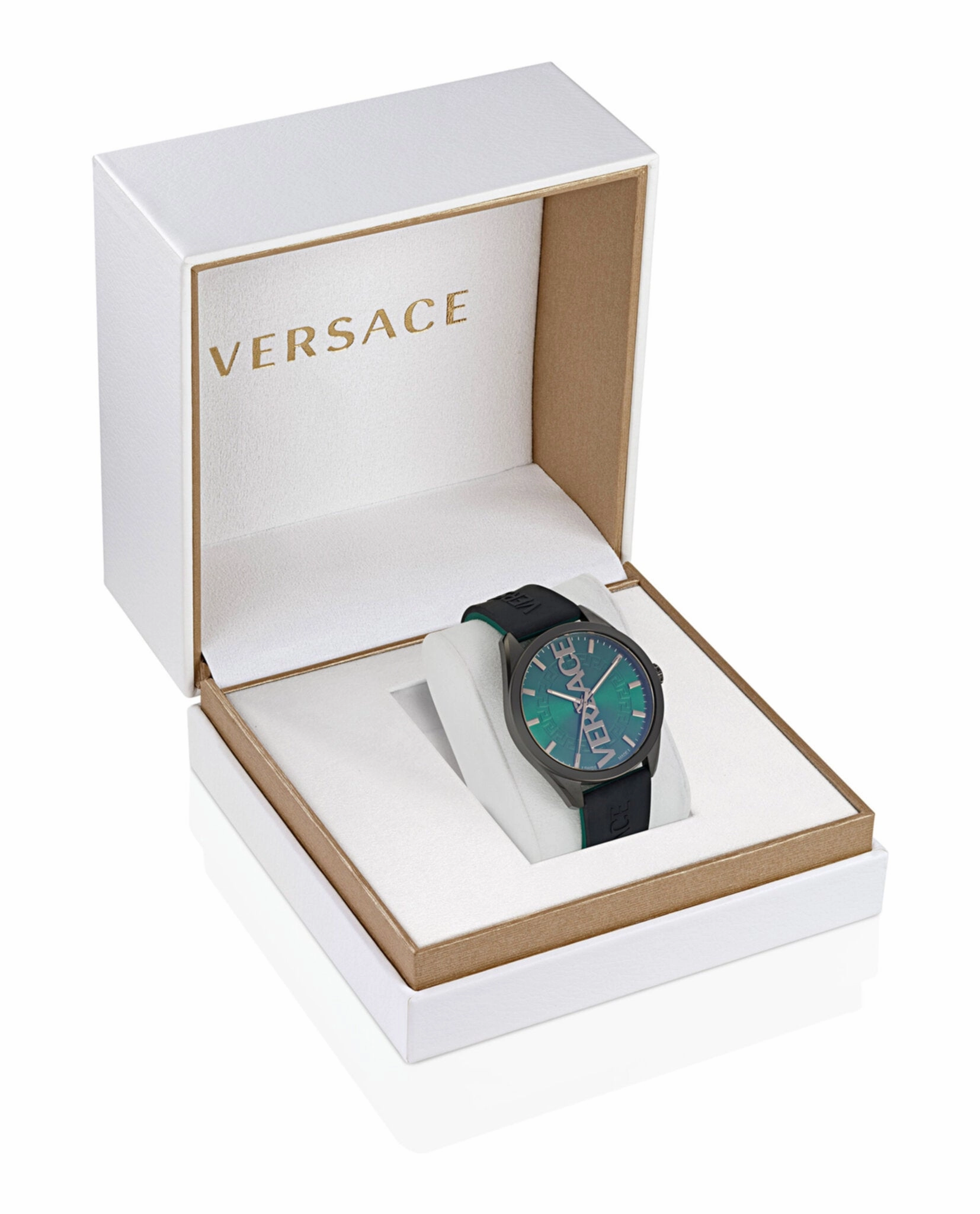 V-Vertical Silicone Watch