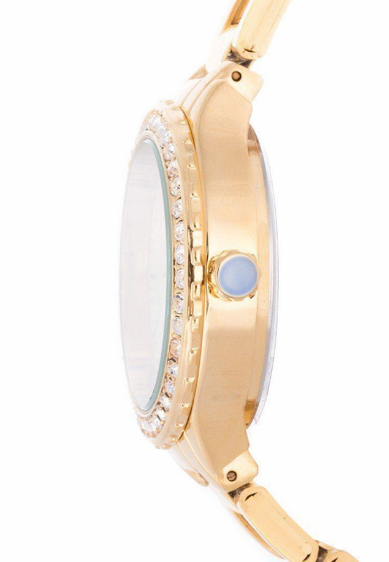 Valentino 20121959-GOLD - GOLD DIAL STAINLESS BAND Watch For Women
