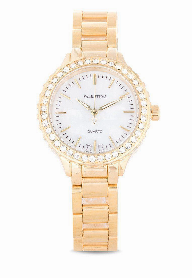 Valentino 20121959-GOLD - MOP DIAL GOLD STAINLESS BAND Watch For Women