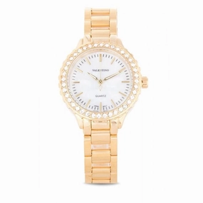 Valentino 20121959-GOLD - MOP DIAL GOLD STAINLESS BAND Watch For Women