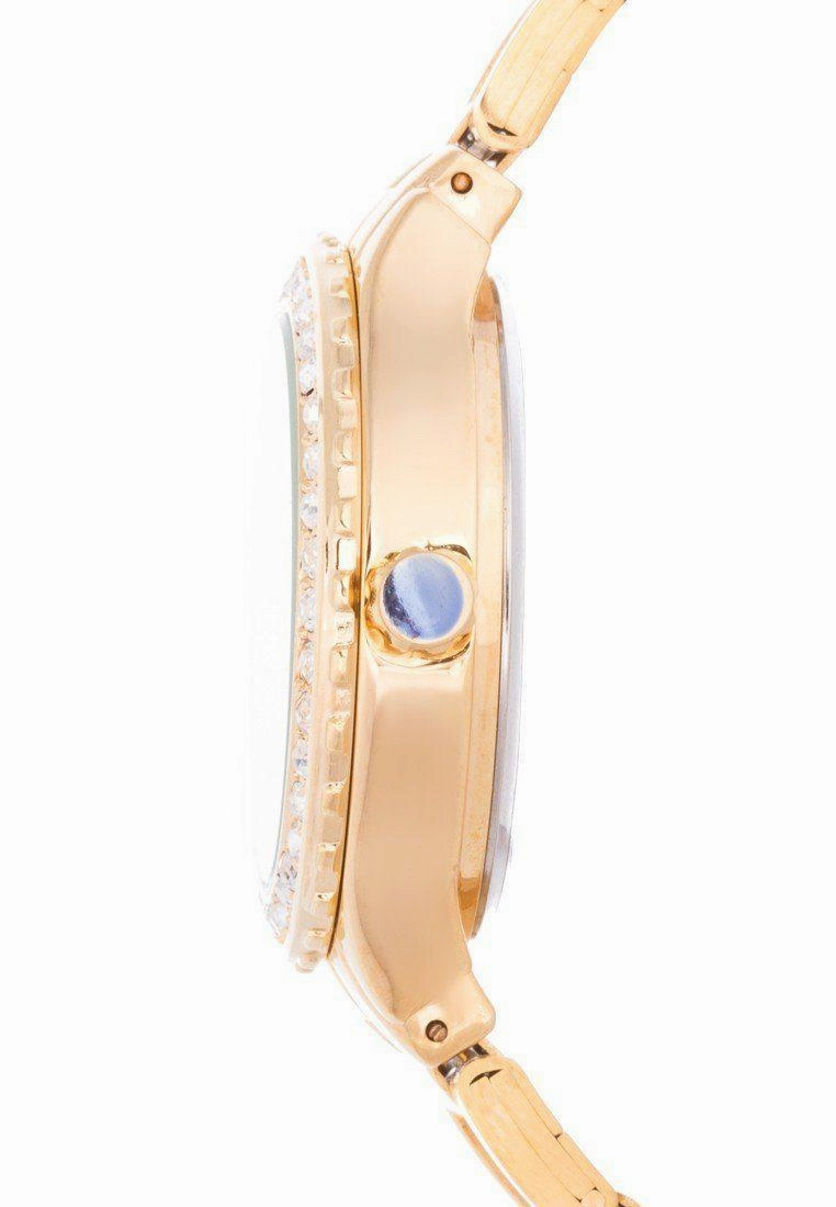 Valentino 20121959-GOLD - WHITE  DIAL GOLD STAINLESS BAND Watch For Women