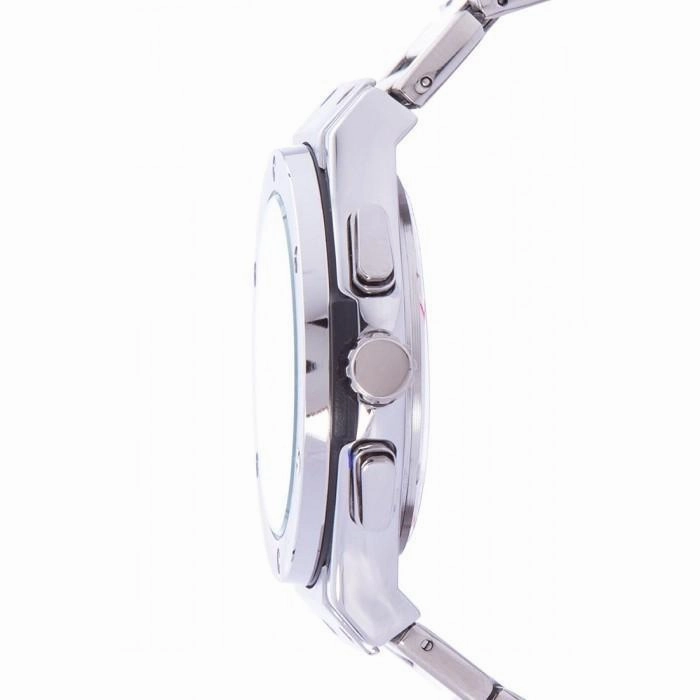 Valentino 20122068-WHITE DIAL SILVER STAINLESS STEEL BAND Watch for Men