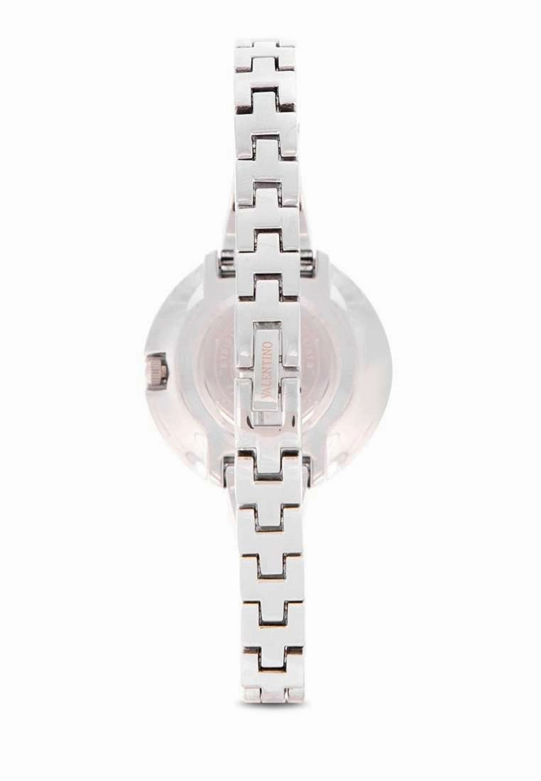Valentino 20122150-MOP DIAL Silver Fashion Metal Band Watch for Women