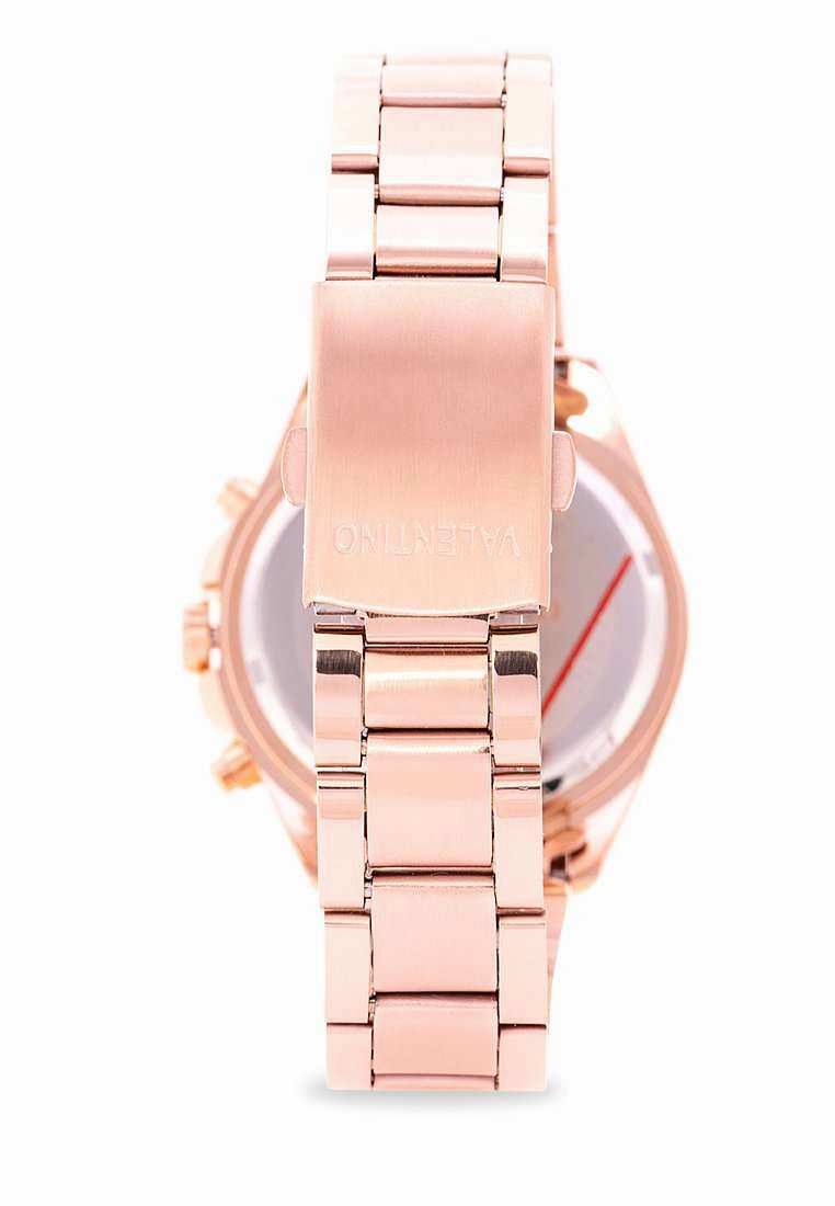 Valentino 20122222-SILVER DIAL Gold Watch for Women