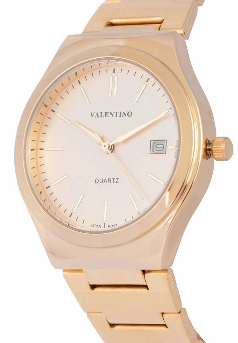 Valentino 20122264-GOLD DIAL - NUMBER Gold Stainless Watch for Men