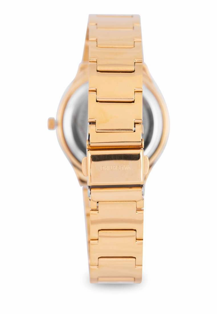 Valentino 20122264-GOLD DIAL - NUMBER Gold Stainless Watch for Men