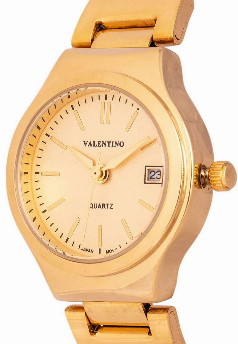 Valentino 20122265-GOLD DIAL - NUMBER Gold Stainless Watch for Women