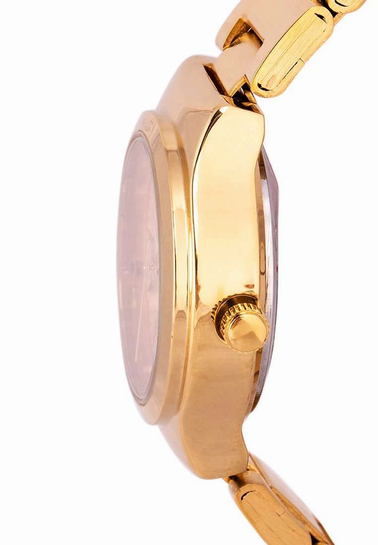 Valentino 20122265-GOLD DIAL - NUMBER Gold Stainless Watch for Women