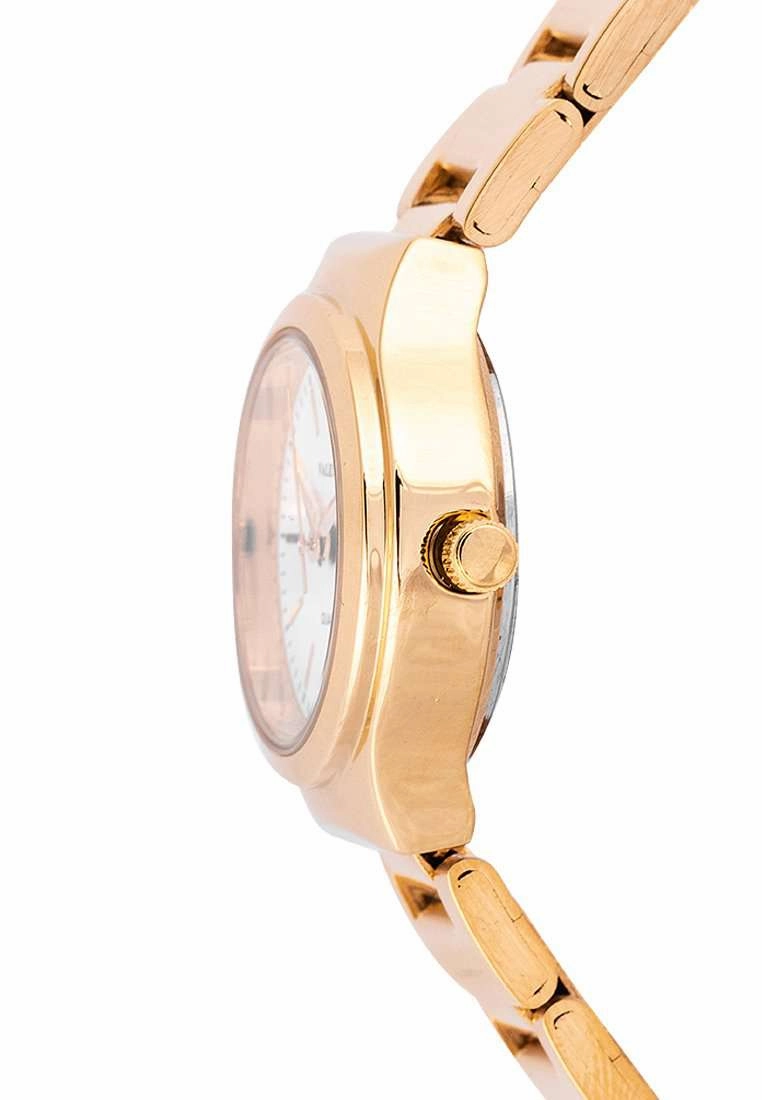 Valentino 20122265-WHITE DIAL - NUMBER Gold Stainless Watch for Women