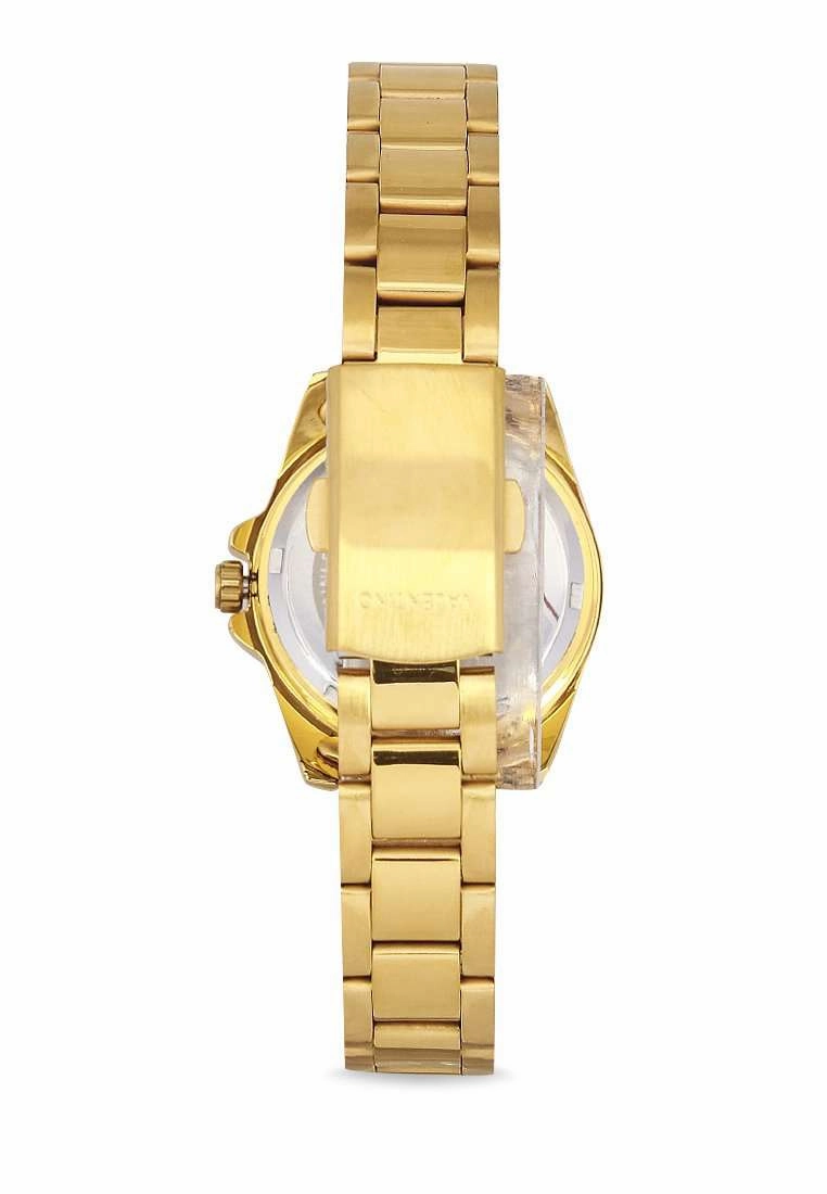 Valentino 20122289-SILVER DIAL Gold Stainless Steel Watch for Women