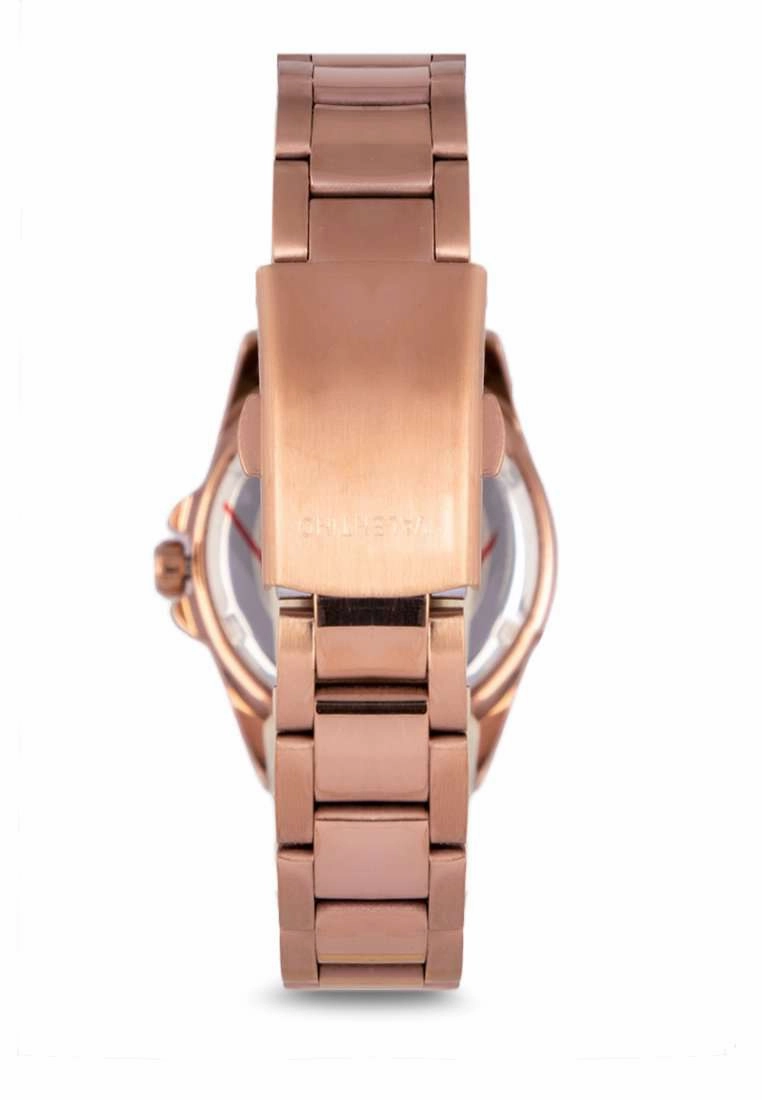 Valentino 20122290-SILVER DIAL Rose Gold Stainless Steel Watch for Women