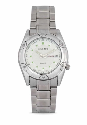 Valentino 20122295-WHITE DIAL Stainless Steel Watch for Women