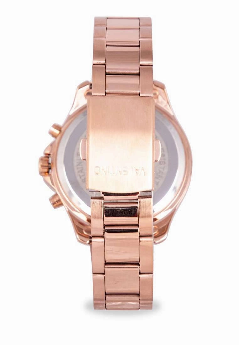 Valentino 20122302-ROSE-WHT DL Stainless Steel Watch for Women