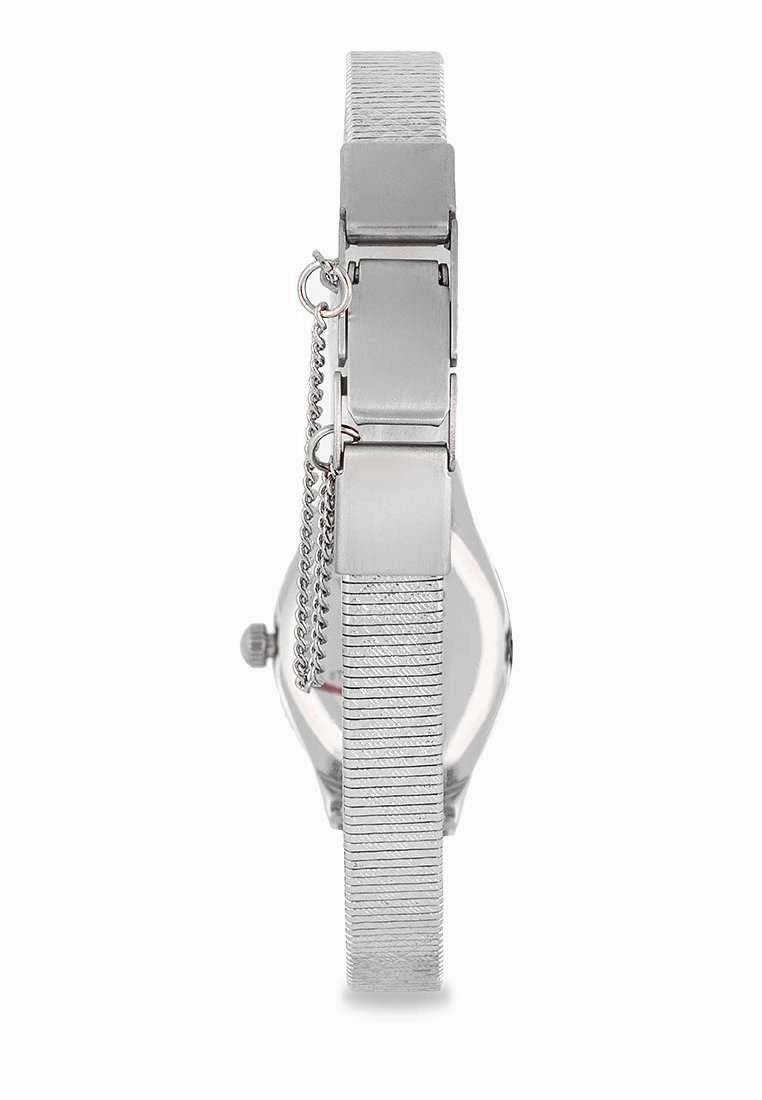 Valentino 20122333-GOLD DIAL Silver Watch for Women