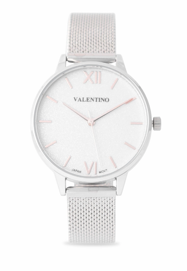 Valentino  20122341-SIL-SILVER DIAL Stainless Steel Strap  Analog Watch for Women