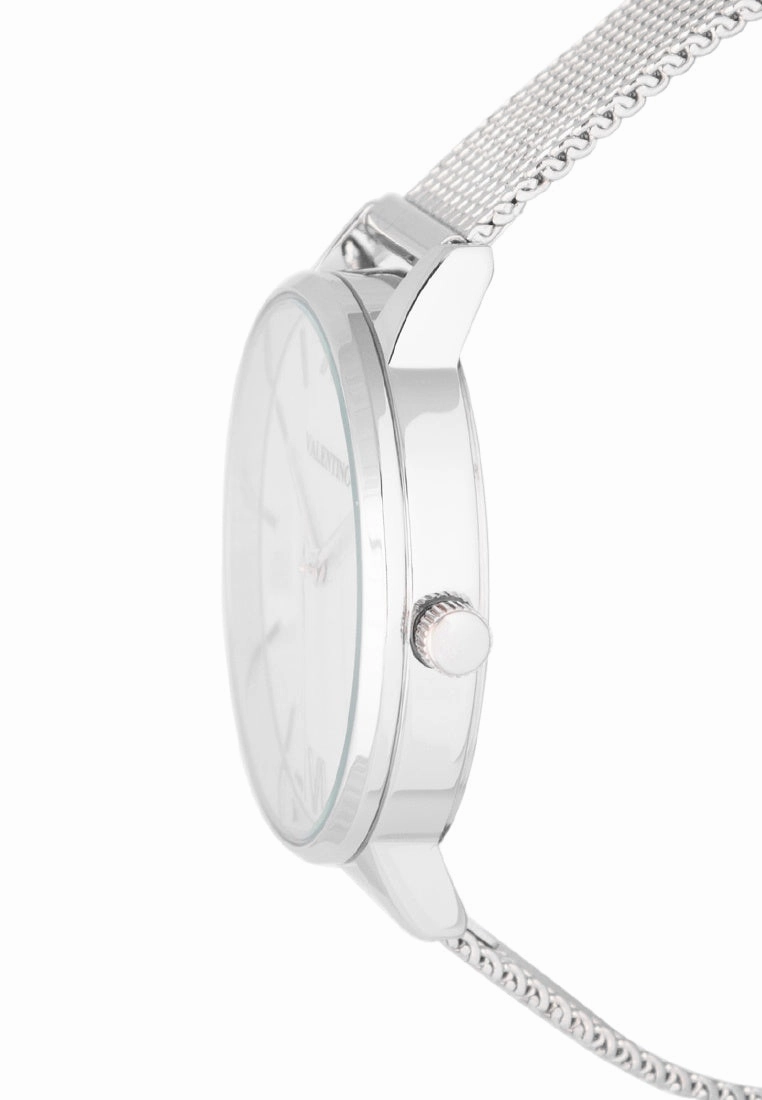 Valentino  20122341-SIL-SILVER DIAL Stainless Steel Strap  Analog Watch for Women