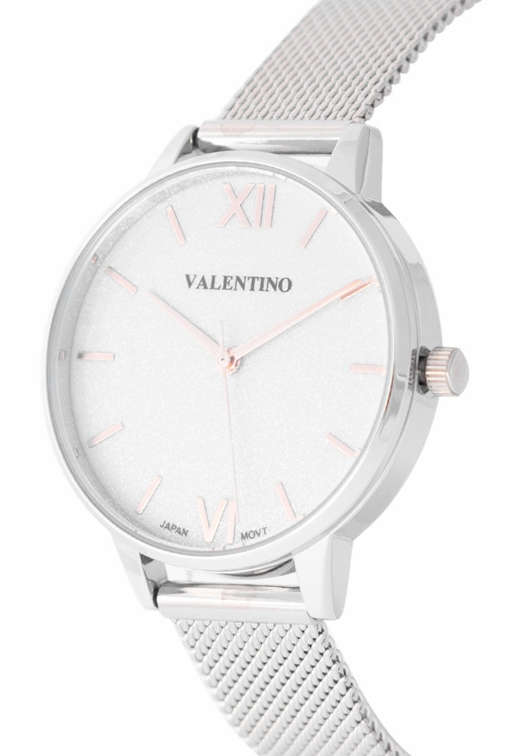 Valentino  20122341-SIL-SILVER DIAL Stainless Steel Strap  Analog Watch for Women