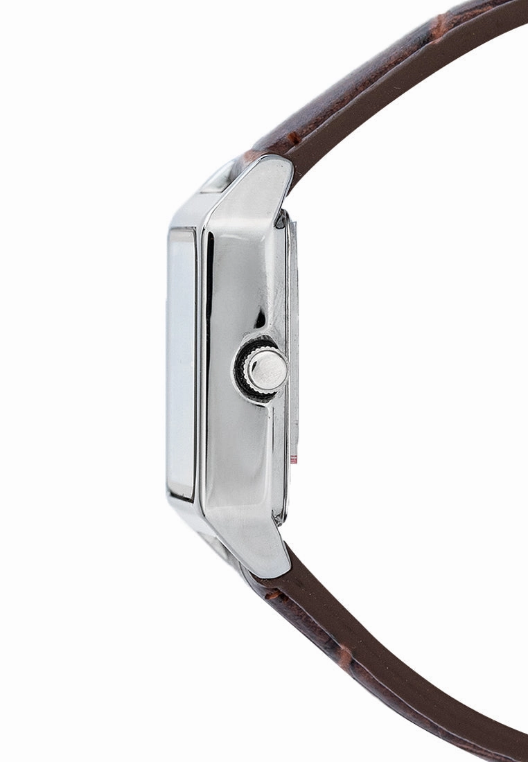Valentino 20122376-BRWN STRAP - GOLD DIAL Leather Strap Analog Watch for Women