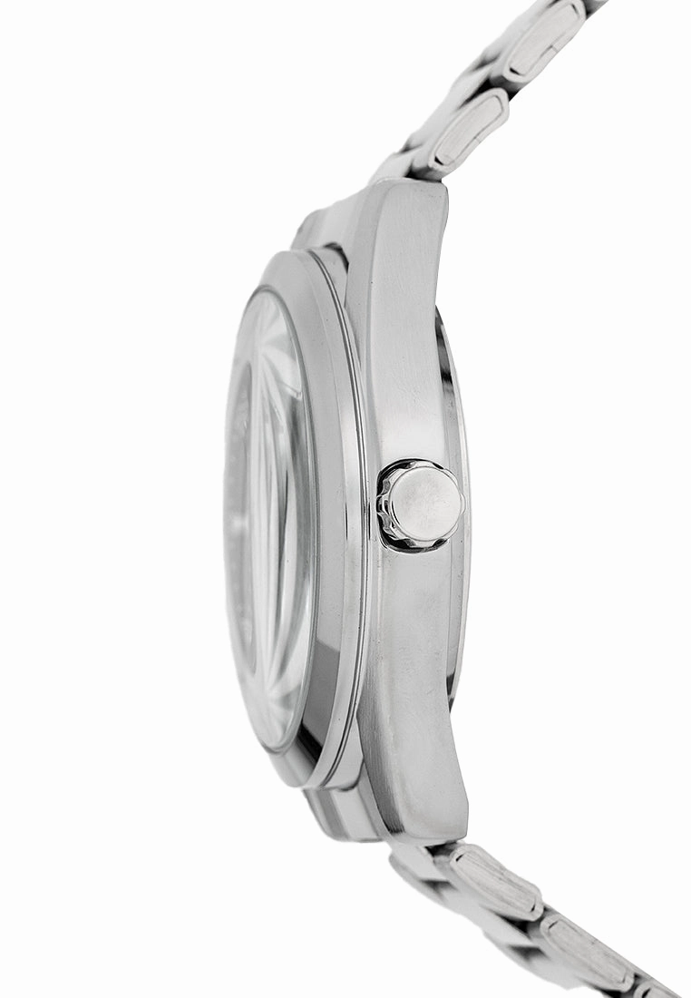 Valentino 20122401-BLACK DIAL Stainless Steel Strap Analog Watch for Men