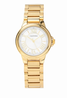Valentino 20122430-SILVER DIAL Stainless Steel Strap Analog Watch for Women