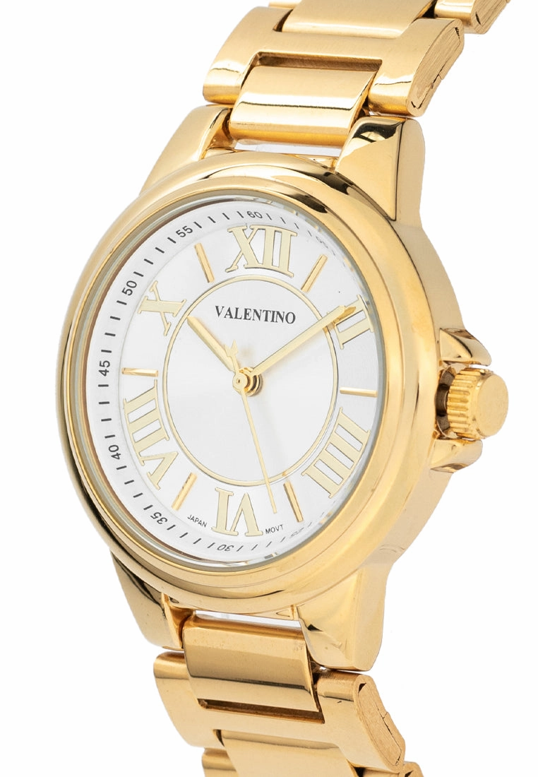Valentino 20122430-SILVER DIAL Stainless Steel Strap Analog Watch for Women