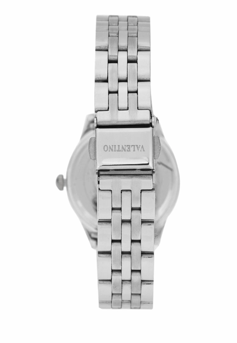 Valentino 20122442-WHITE DIAL Stainless Steel Strap Analog Watch for Women