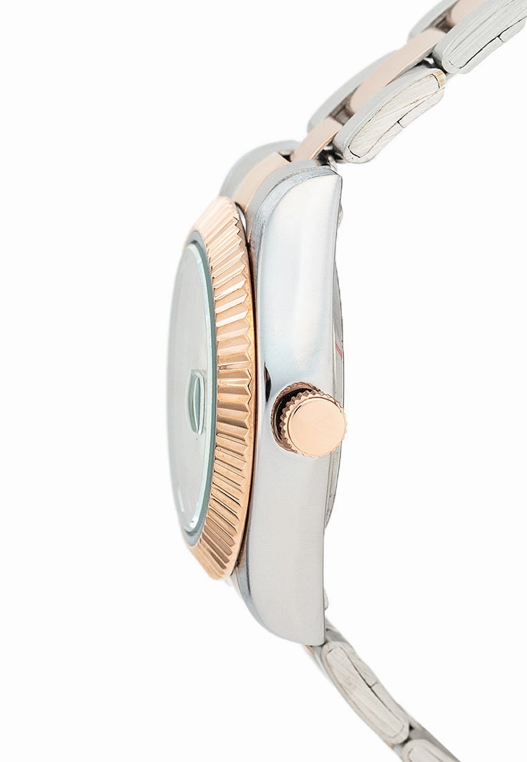 Valentino 20122468-TWO TONE - WHITE DIAL Stainless Steel Strap Analog Watch for Women