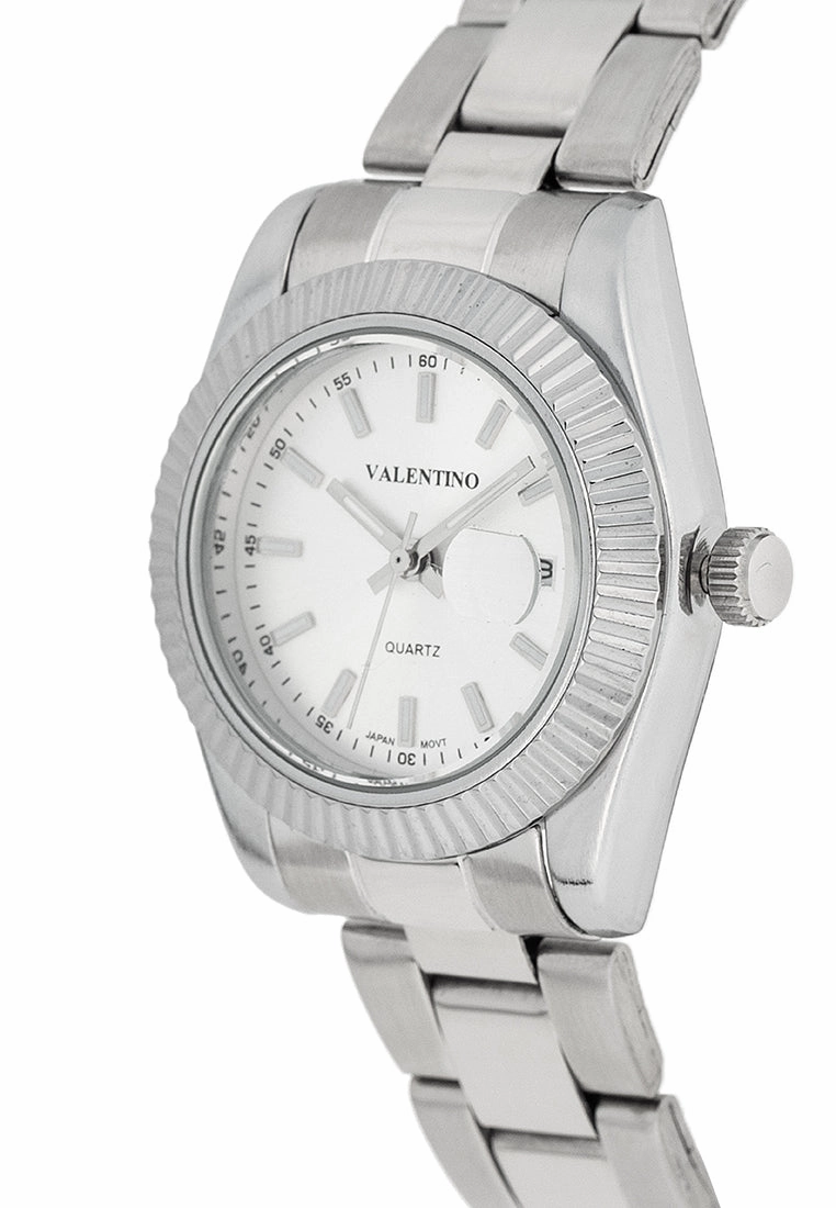 Valentino 20122469-SILVER DIAL Stainless Steel Strap Analog Watch for Women