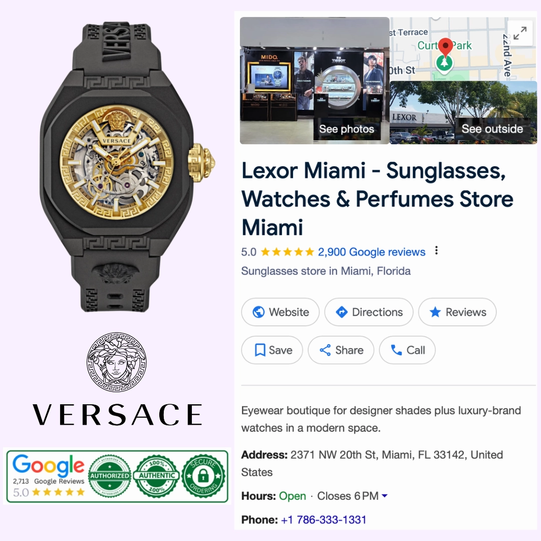 Versace VE7L00123 V-Legend Skeleton Black Strap Automatic Watch Watches