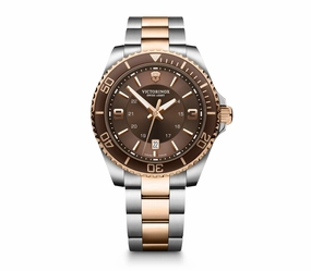 Victorinox Maverick Large Brown Dial Mens Watch 241951