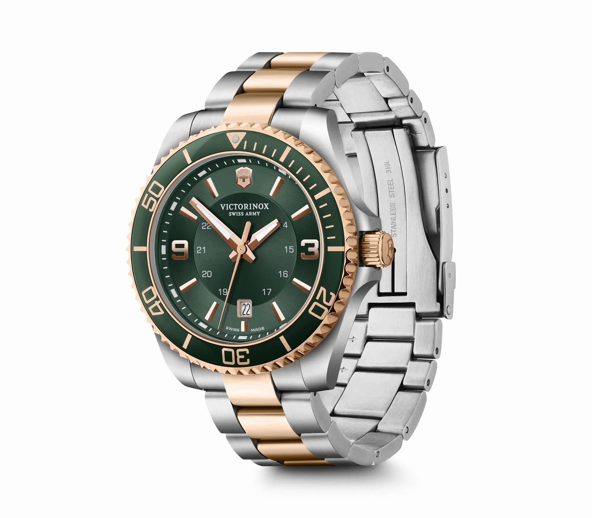 Victorinox Maverick Super-LumiNova? Green Dial Mens Watch 242008