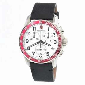 Victorinox Swiss Army 249009 Men's Chronograph Watch Silver Dial