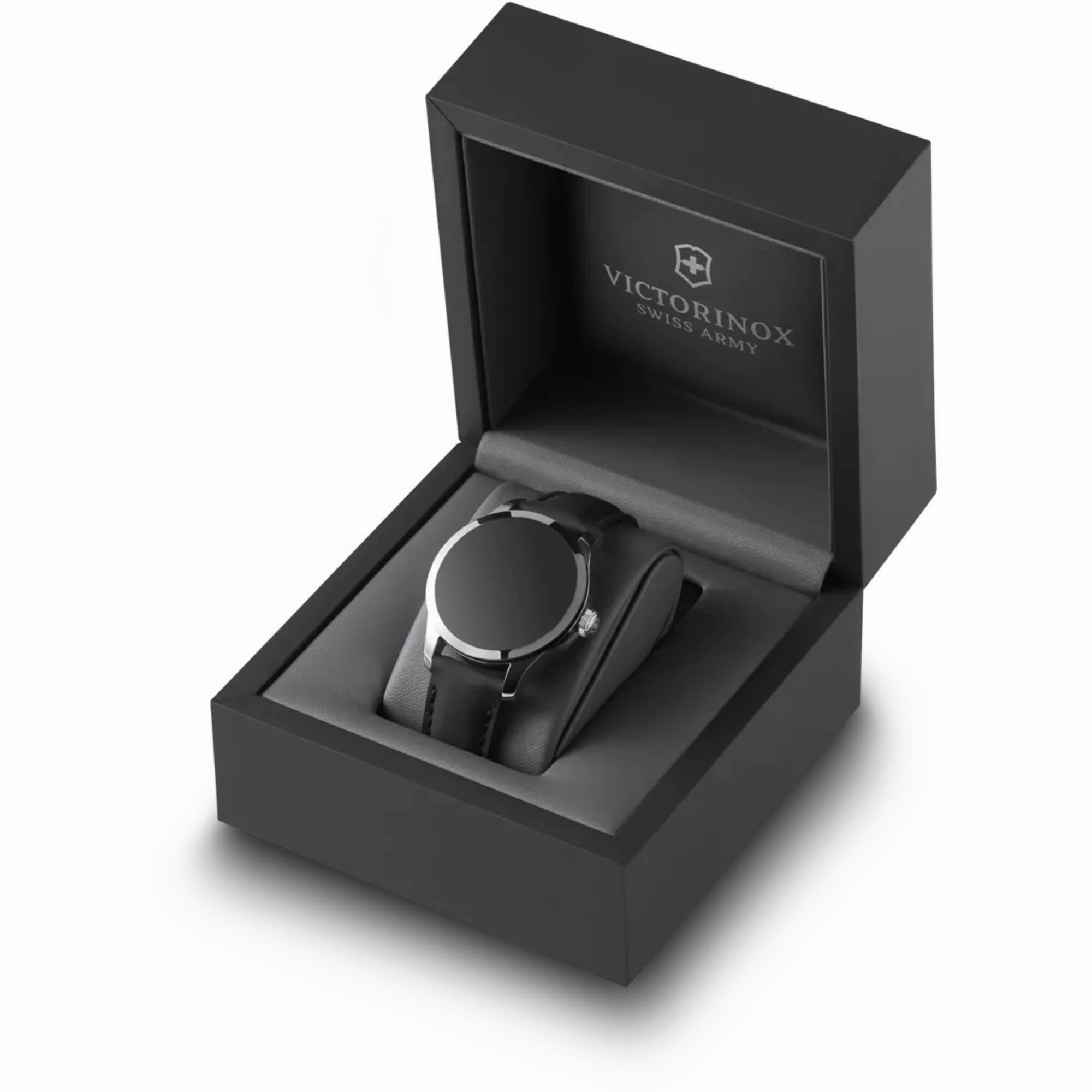 Victorinox Swiss Army Men's Watch - Alliance Mechanical Black Leather Strap | 241869