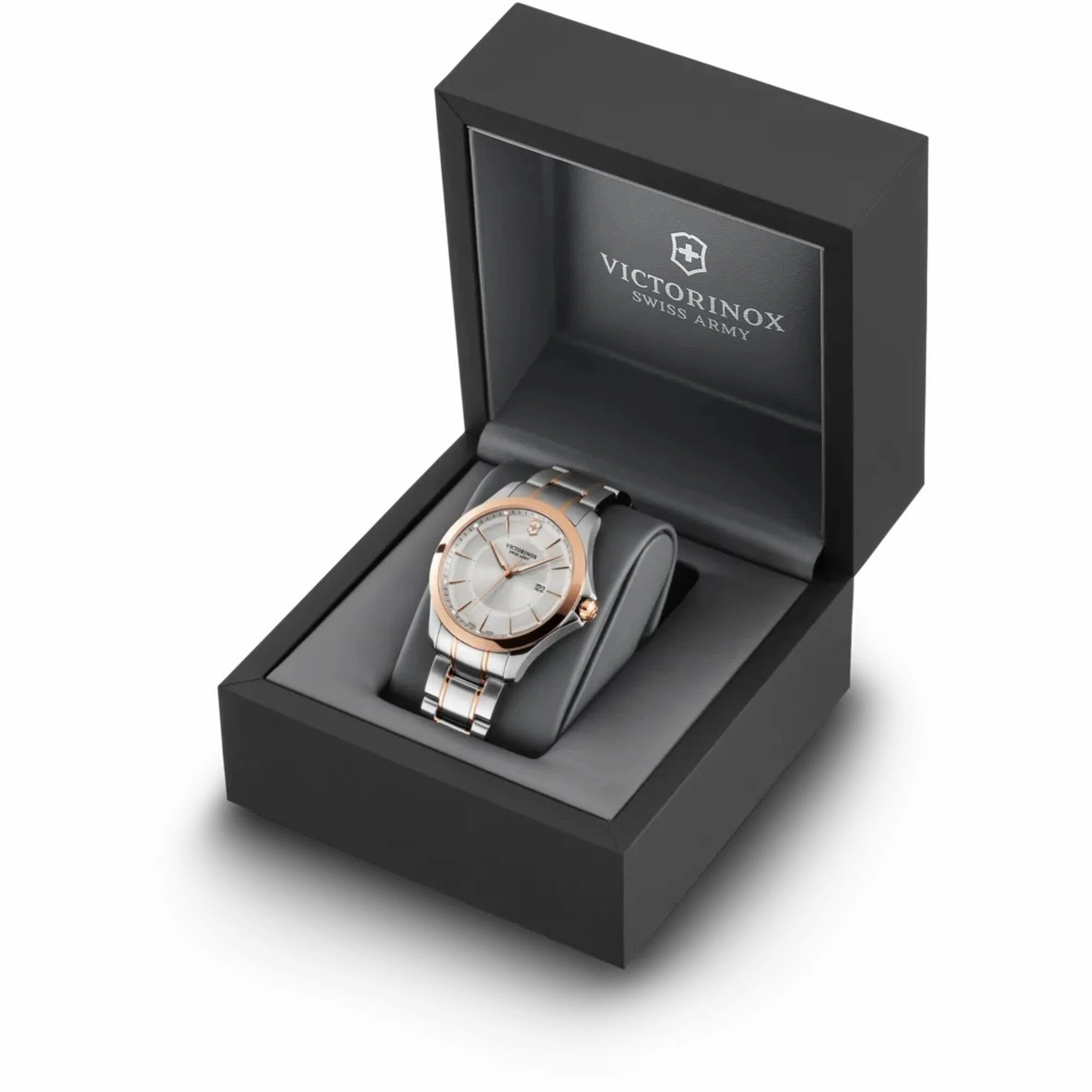 Victorinox Swiss Army Men's Watch - Alliance Rose Gold Bezel TT Bracelet | 241912