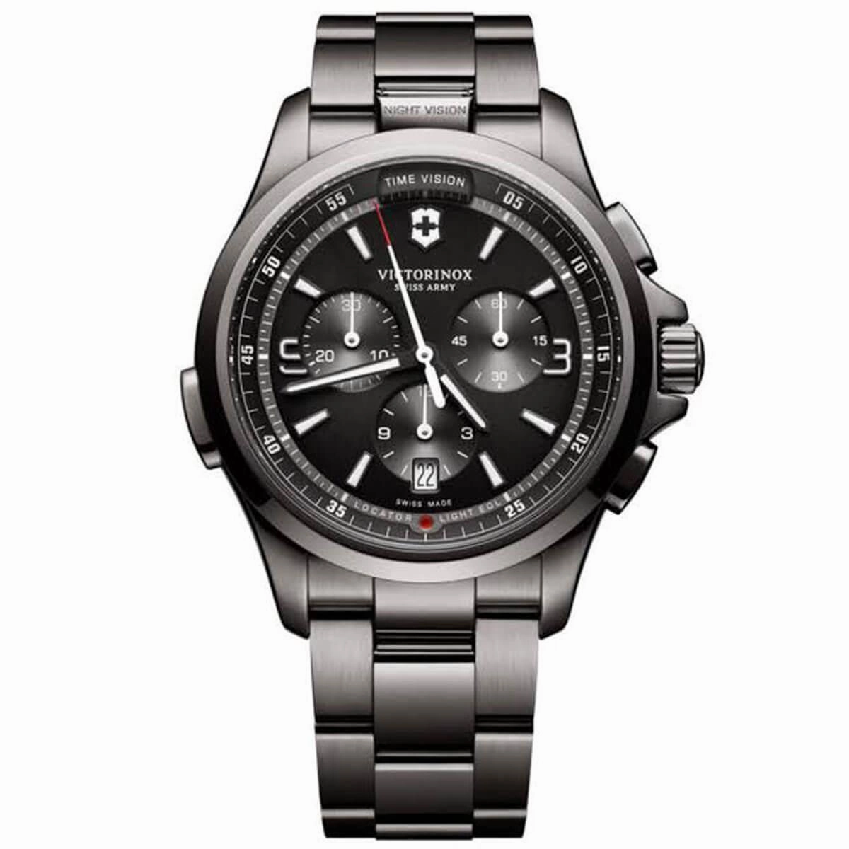 Victorinox Swiss Army Night Vision 241730 Men's Watch Black Dial