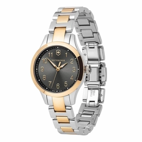 Victorinox Swiss Army Women's Quartz Watch - Alliance XS Black Dial Bracelet | 241841