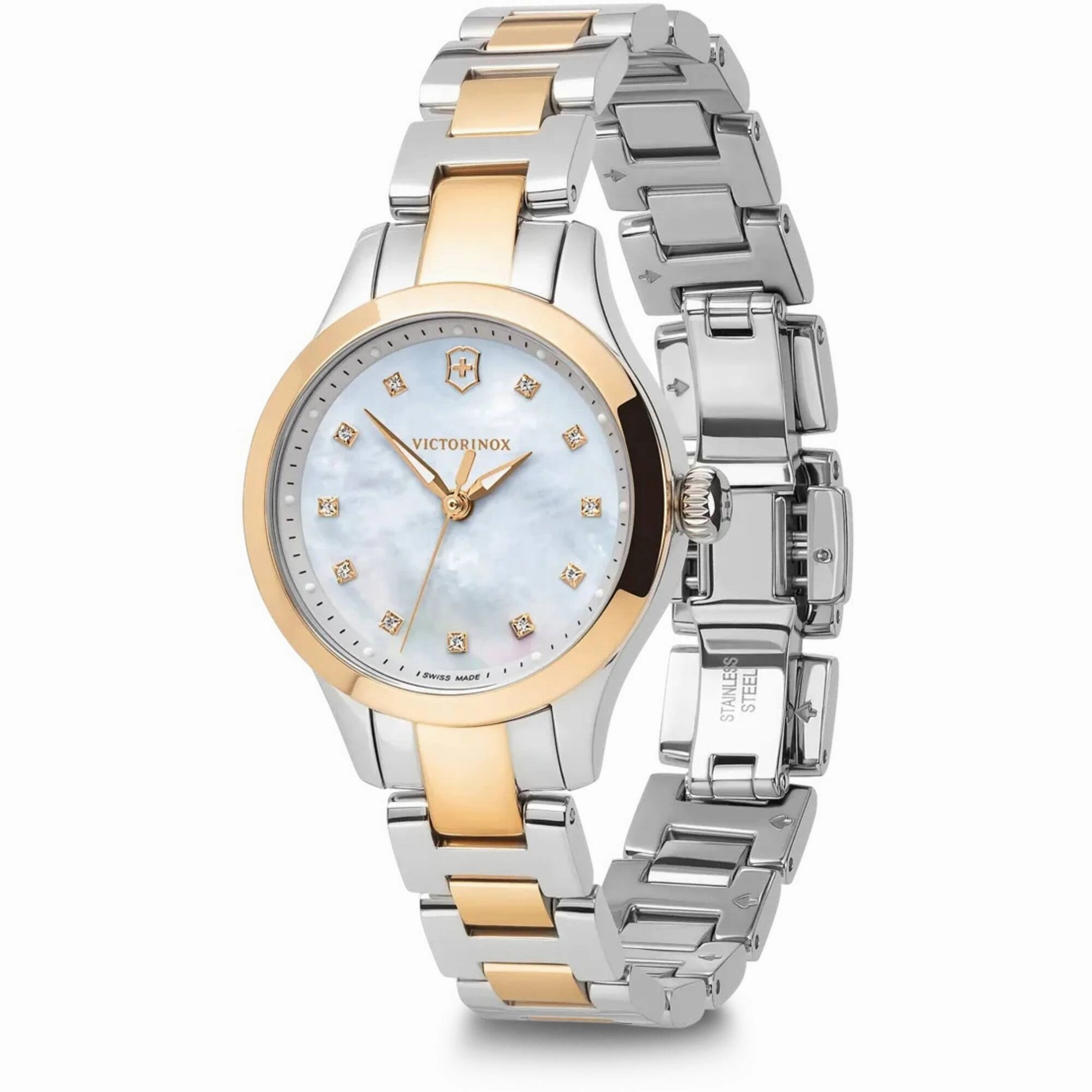 Victorinox Swiss Army Women's Watch - Alliance XS White MOP Dial Bracelet | 241877