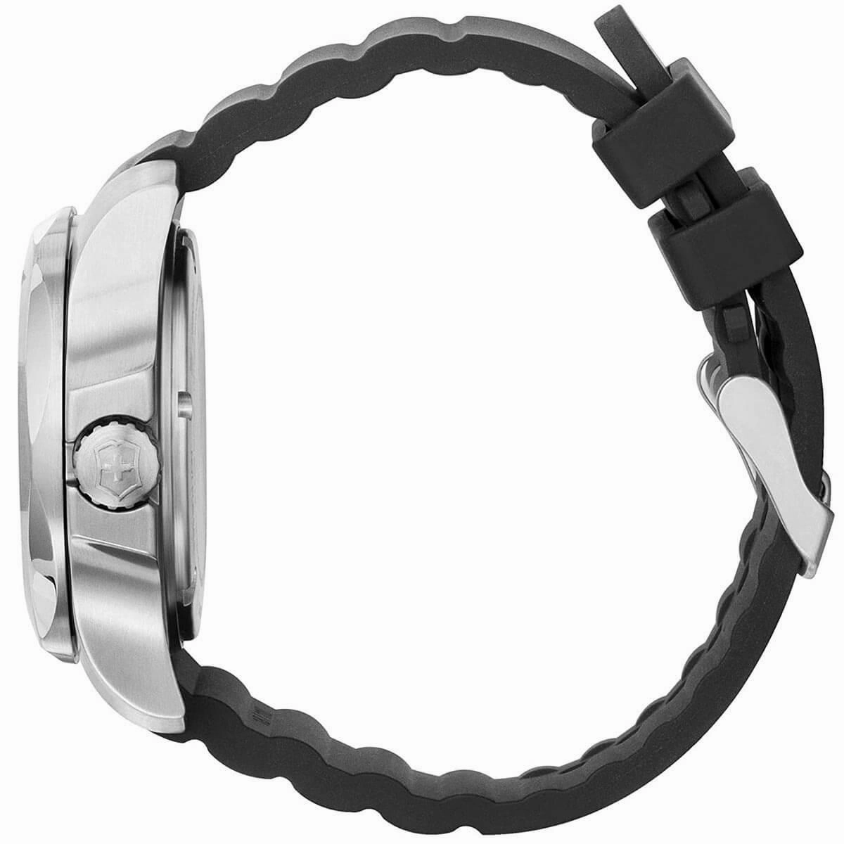 Victorinox Swiss Army Women's Watch - I.N.O.X. V Grey Dial Black Strap | 241881