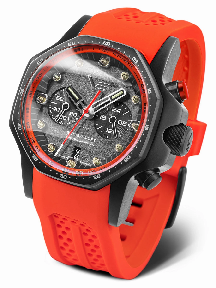Vostok-Europe Atomic Age Andrei Sakharov Men's watch Stainless Steel - YM86-640C699
