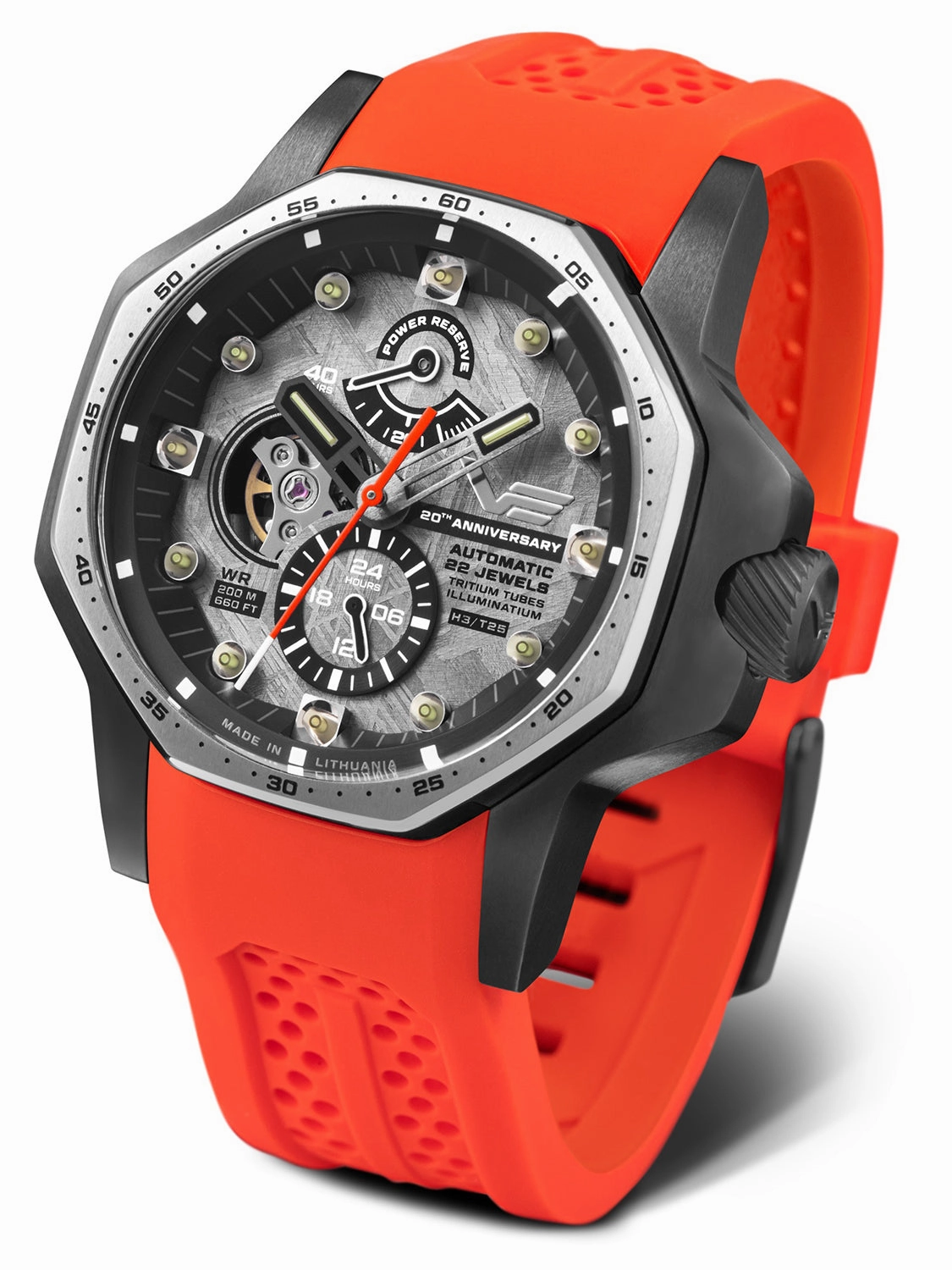 Vostok-Europe VE 20th Anniversary watch Limited Edition of 200 pcs. YN84-640E726