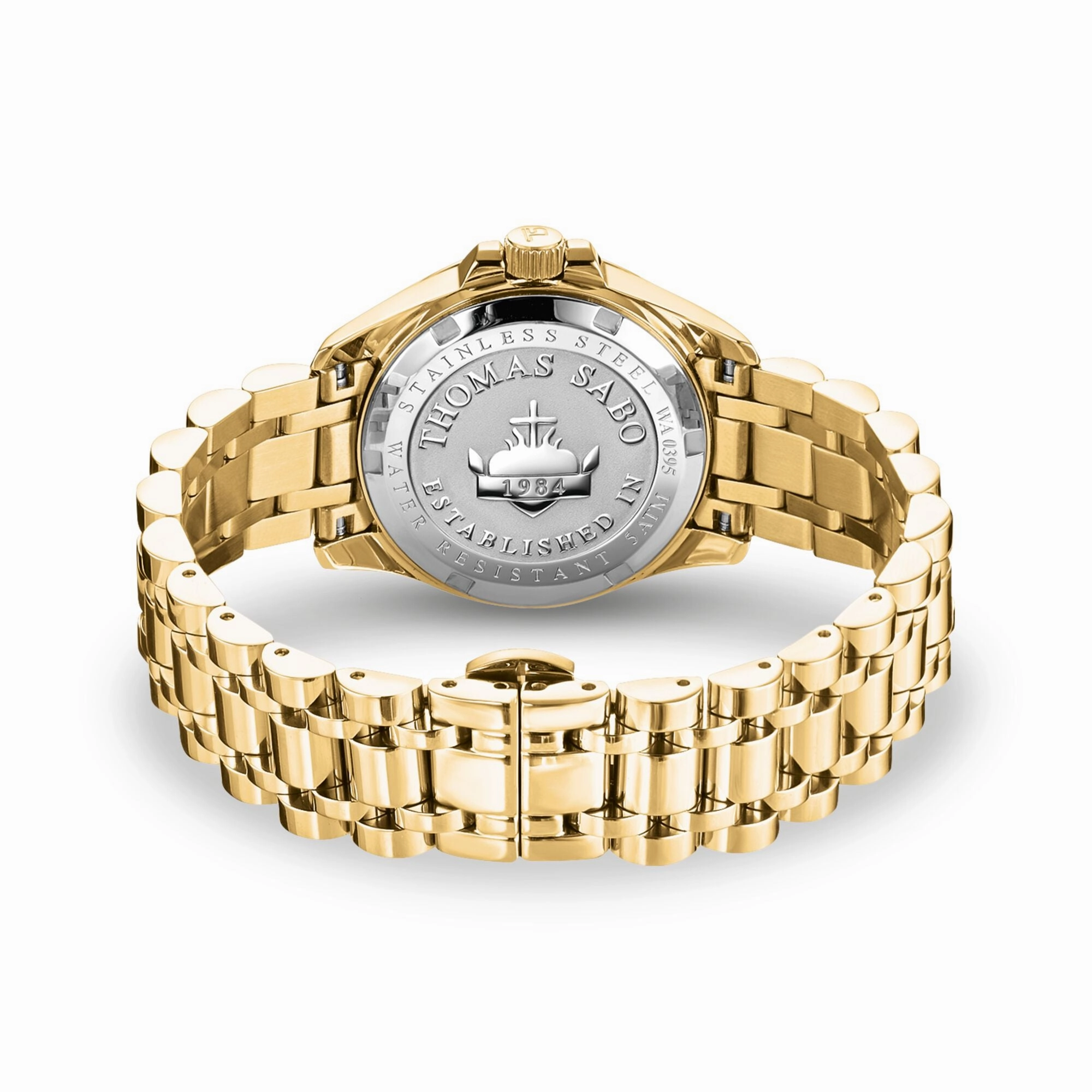 Watch for women Divine Rainbow yellow gold-coloured
