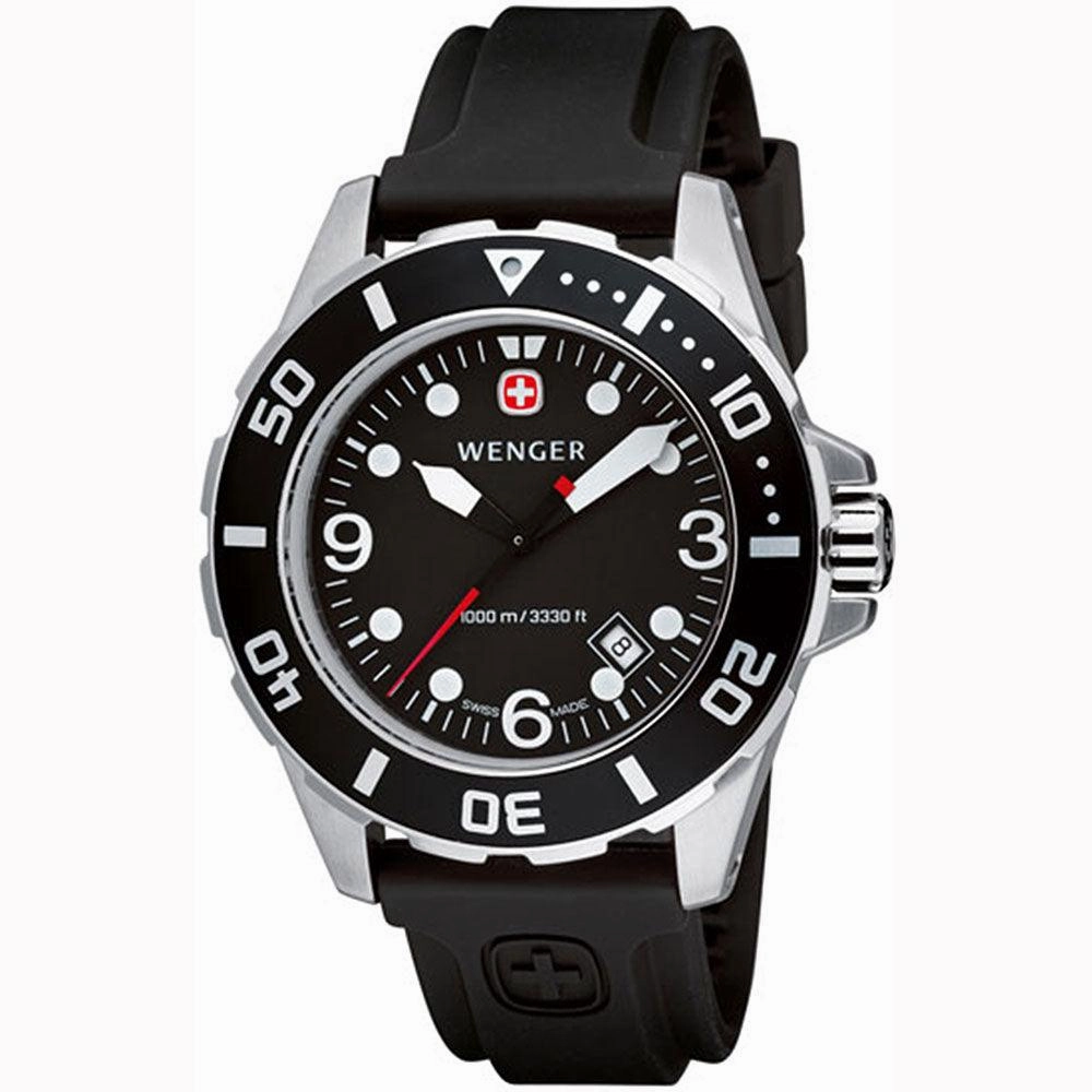 Wenger Men's Swiss Made Aquagraph 1000M Watch 72235