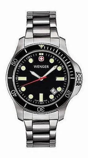 Wenger Men's Swiss Made Battalion III Dive Watch 72326