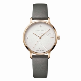 Wenger Women's Watch - Metropolitan Donnissima White Dial Grey Strap | 01.1731.111