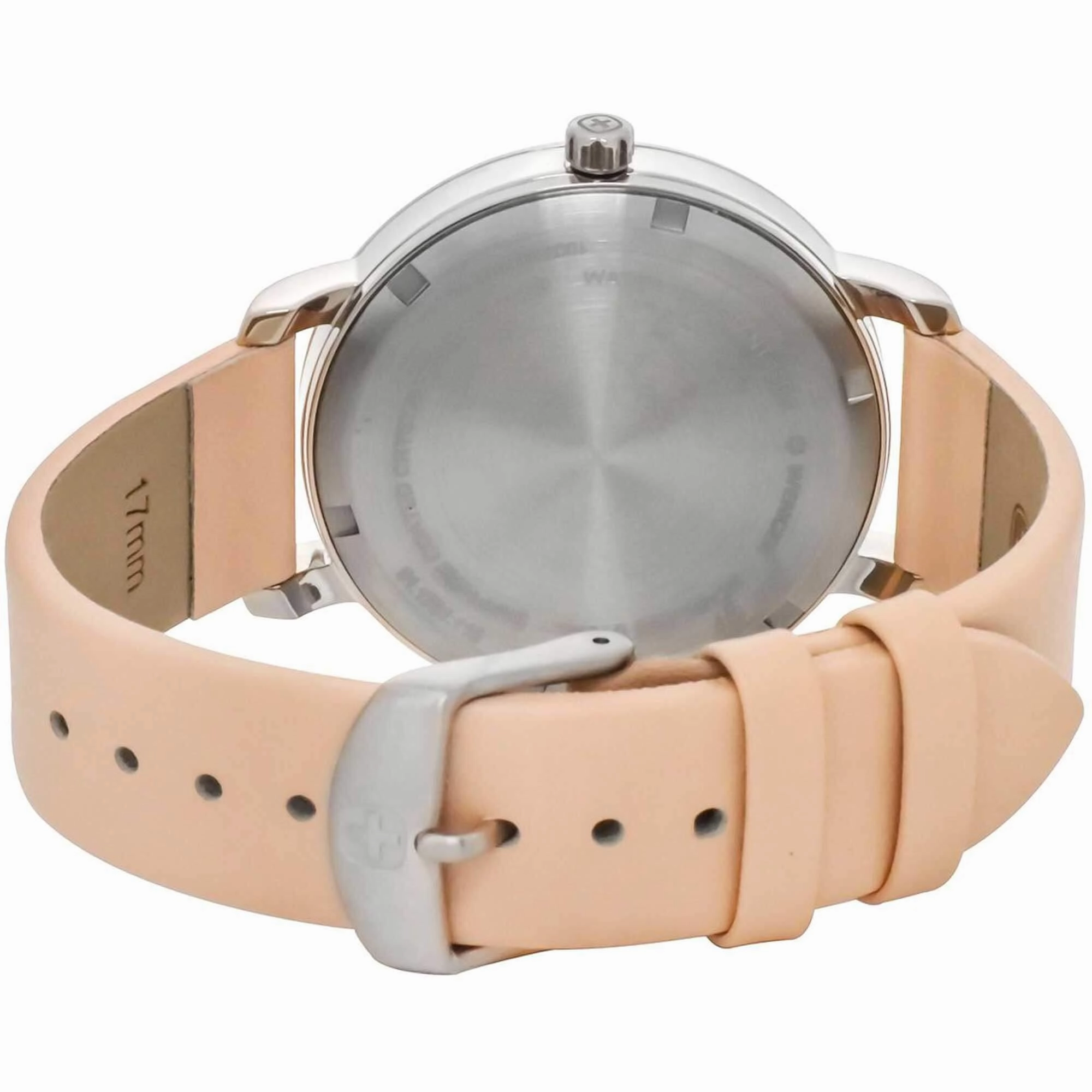 Wenger Women's Watch - Metropolitan Donnissima White Dial Pink Strap | 01.1731.110