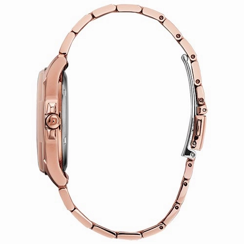 Women's AR- Action Required Pink Gold Tone Watch