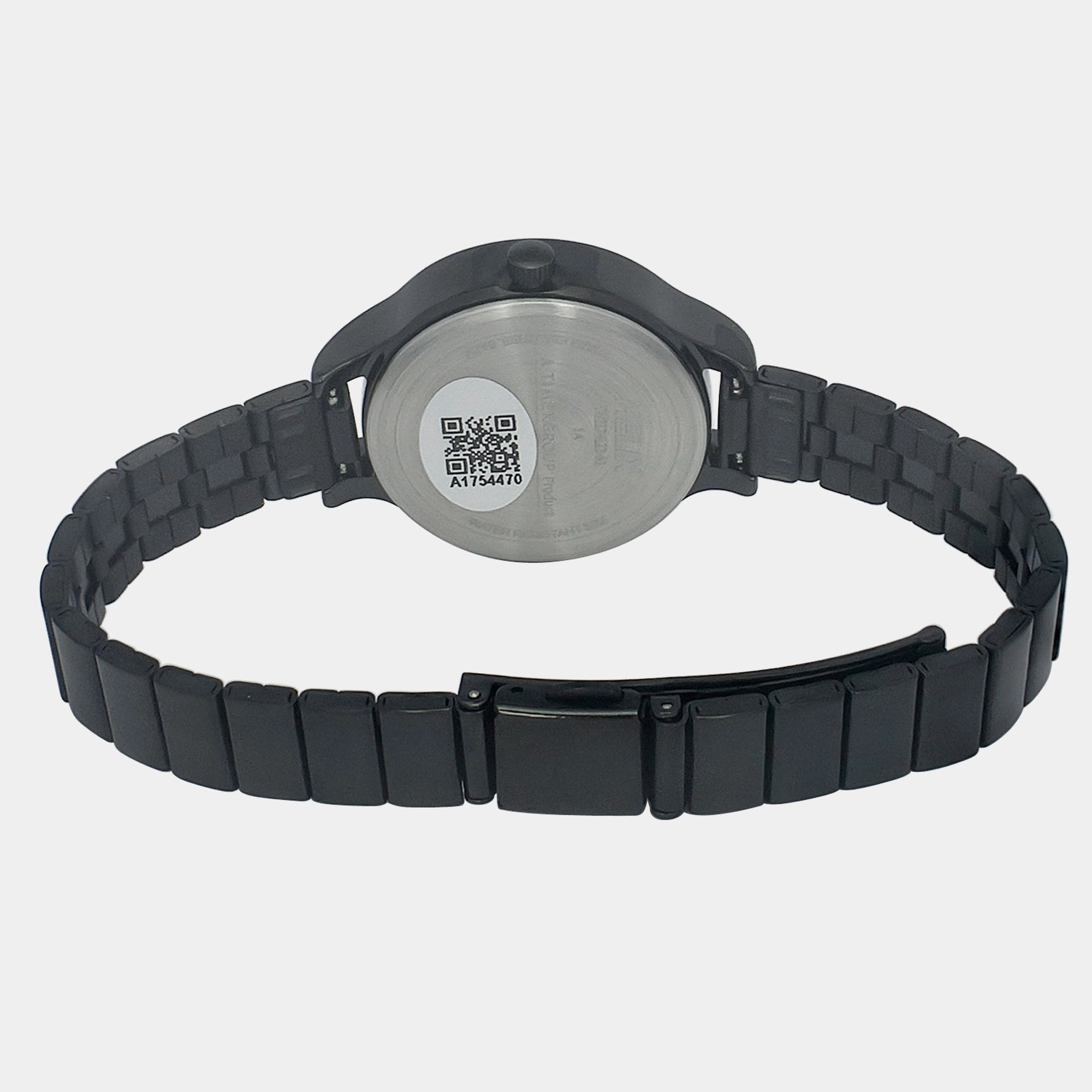 Women's Black Analog Stainless Steel Watch TW027HL23