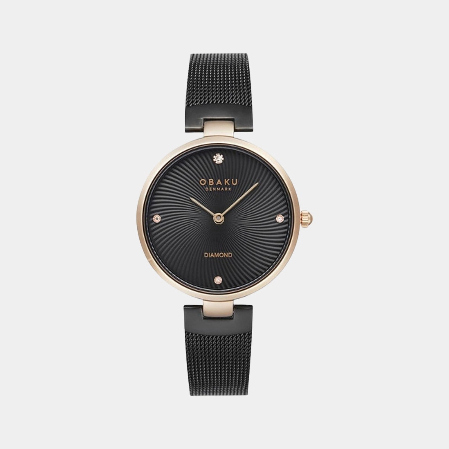 Women's Black Analog Stainless Steel Watch V256LXVBMB-DD